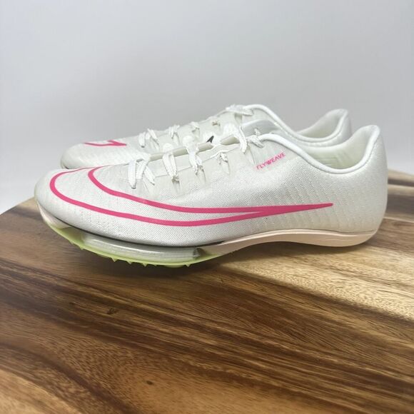 Nike Air Zoom Maxfly Mens Size 11.5 with Spikes Pink White Sail Track DH5359-100 - Picture 3 of 11